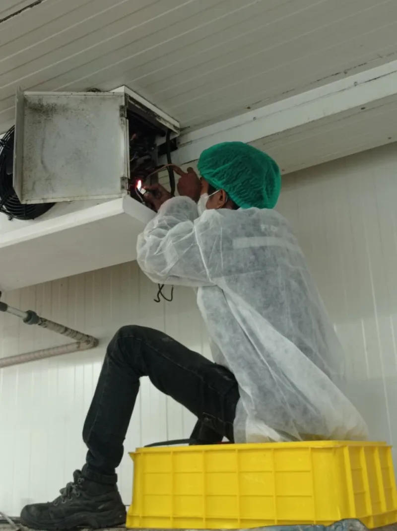 Perawatan & Penggantian Heater Evaporator Ruang Bersih